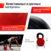 Гиря виниловая 24 кг UnixFit KBVIN24RD Red 75_75