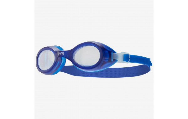 Очки для плавания детские TYR Aqua Blaze LGKTKSTP-191 синяя оправа 600_380