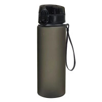 Спортивная бутылка для воды 600мл UnixFit Prime BTL600PROBL черный