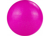 Мяч для художественной гимнастики d15 см Torres ПВХ AGP-15-09 розовый с блестками