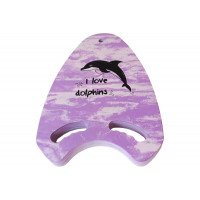 Доска для плавания Гранит с ручками 31,5х45х3см Sportex E39338 фиолетовый