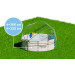 Круглый купольный тент Pool Tent на бассейн d366см PT366-G серый 75_75