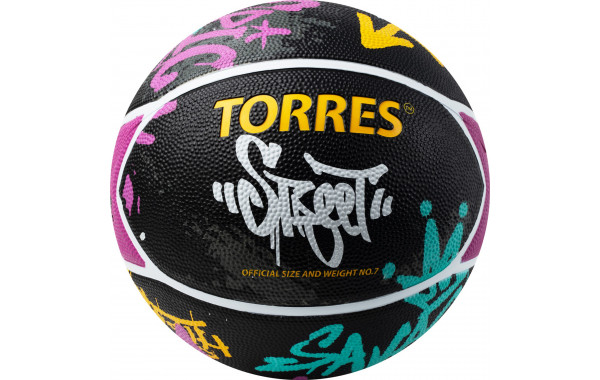 Мяч баскетбольный Torres Street B023107 р.7 600_380