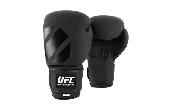 Боксерские перчатки UFC Tonal Boxing Black, 14oz 600_380