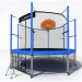 Батут i-Jump Classic Basket 16FT 488 см с нижней сетью и лестницей синий 75_75