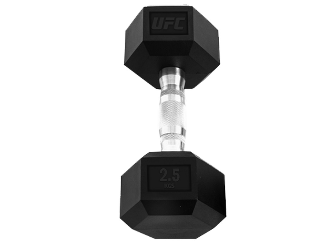 Гантель шестигранная 12,5 кг UFC UHA-69712 1108_800