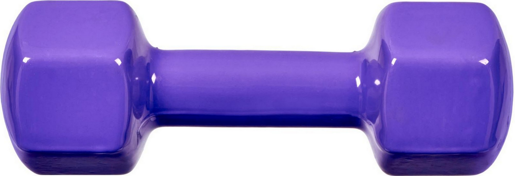 Набор гантелей обрезиненных 2x4 кг Bradex SF 1018 фиолетовый 2000_685