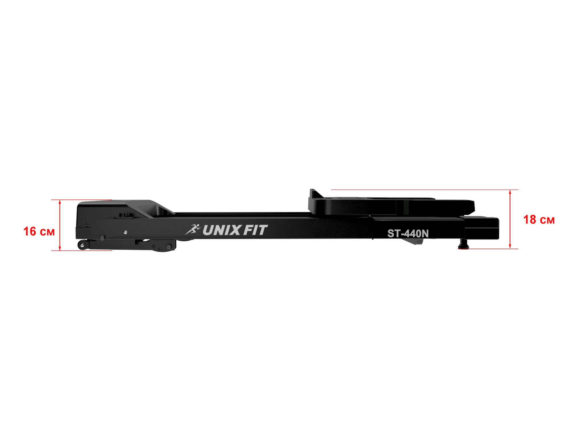 Беговая дорожка UnixFit ST-440N Black 2000_1500