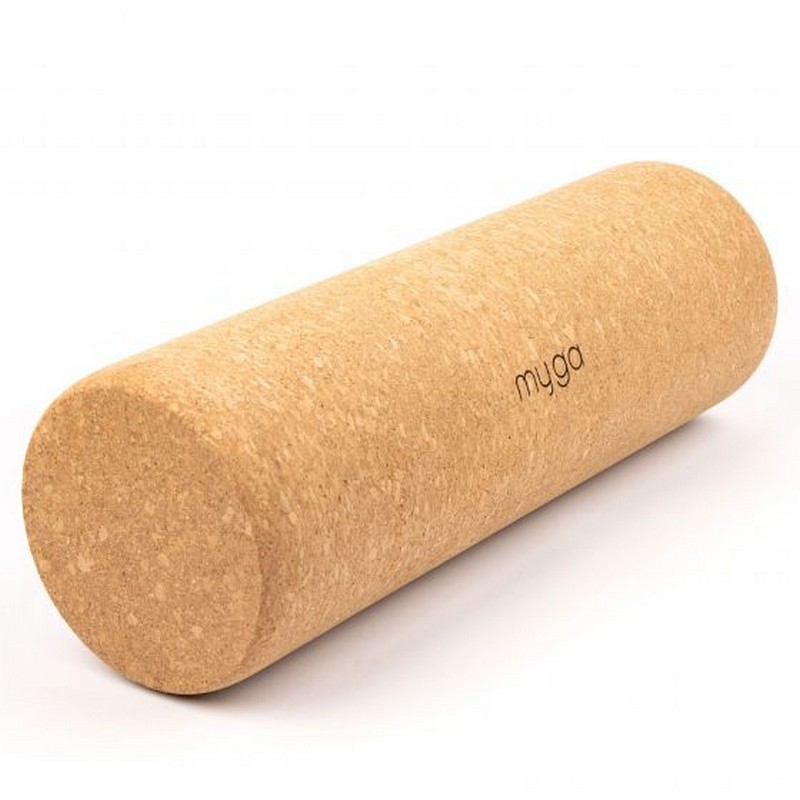 Массажный ролик 30х10x10см Myga Cork Massage Roller RY1348 пробка 800_800