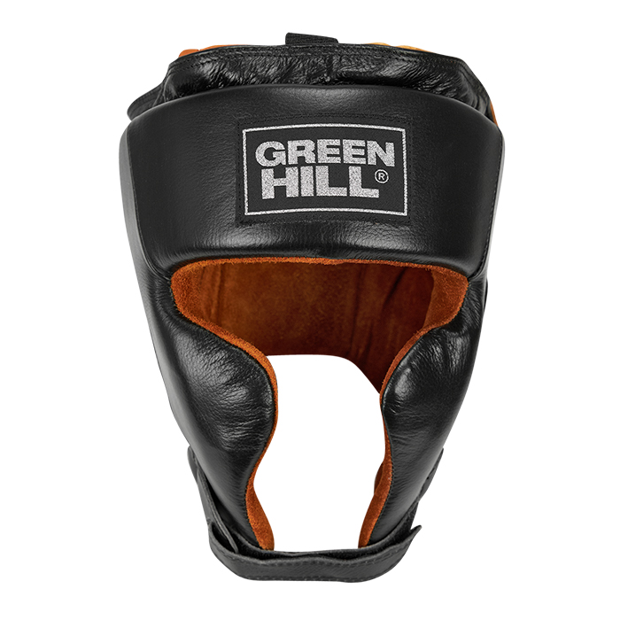 Боксерский шлем Green Hill Spartan HGS-9029, черный 700_700