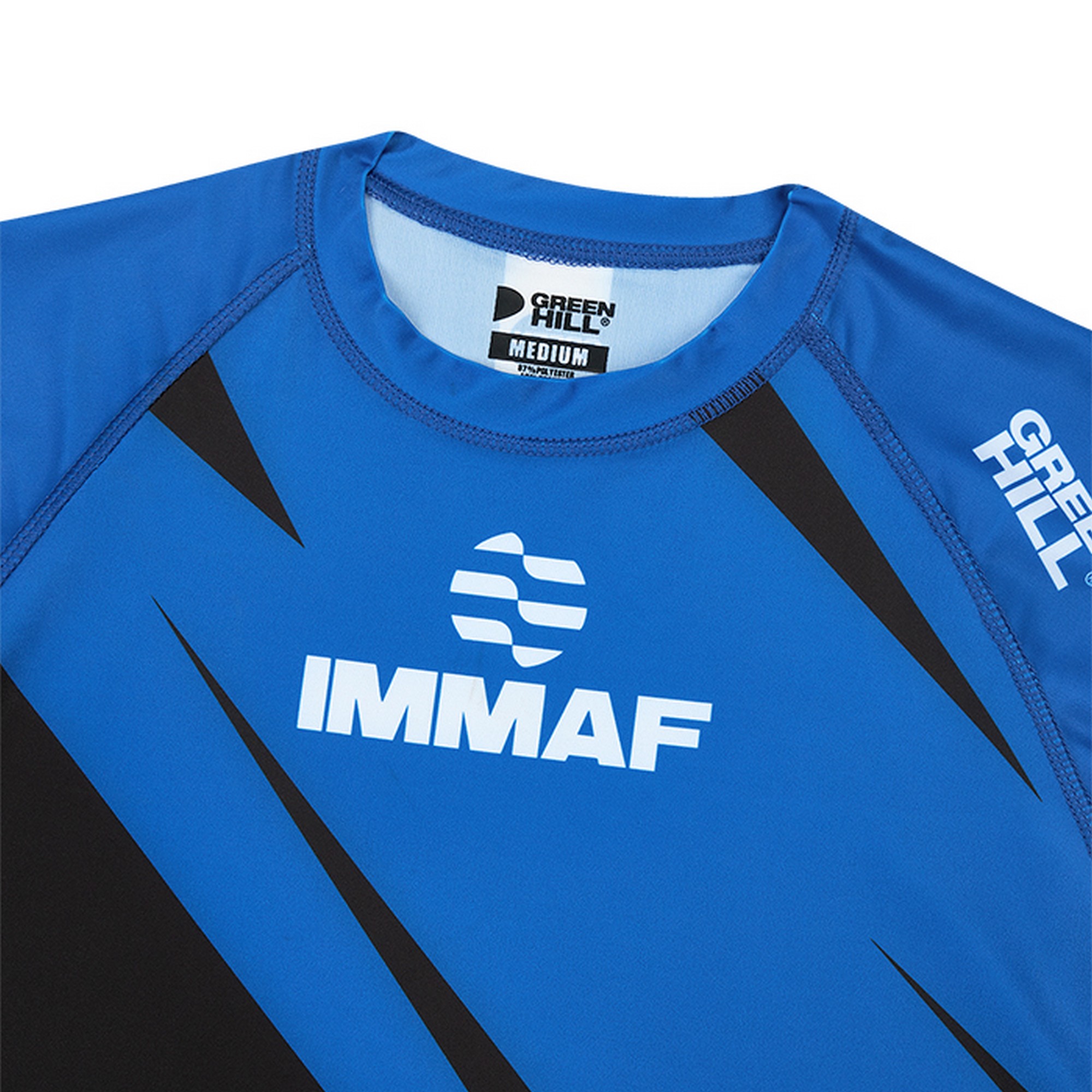 Рашгард Green Hill Rash Guard IMMAF approved RGI-4021 синий 2000_2000