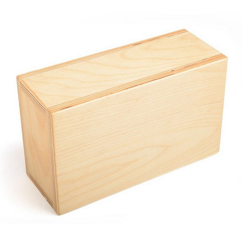 Блок для йоги Hugger Mugger Wood Block (дерево) 3,5 800_800