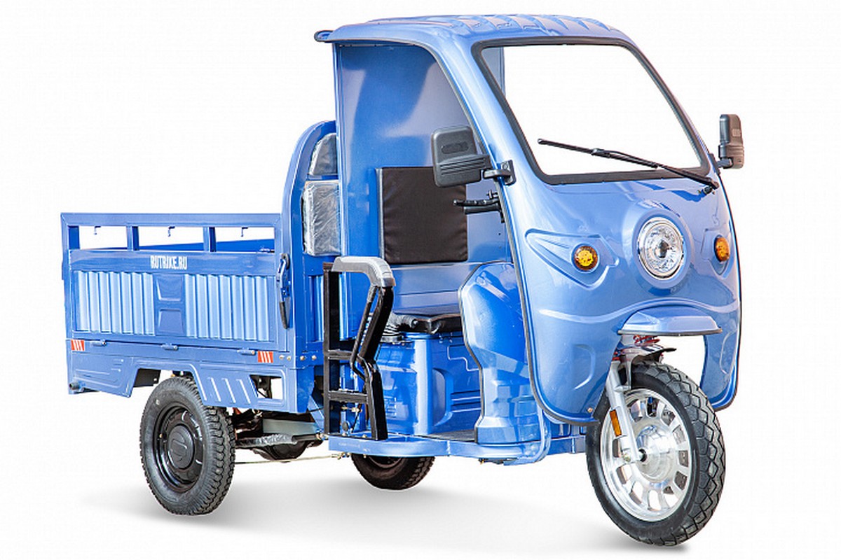 Грузовой электротрицикл RuTrike Гермес Pro 1500 72V1500W 024457-2753 темно-синий матовый 1200_800