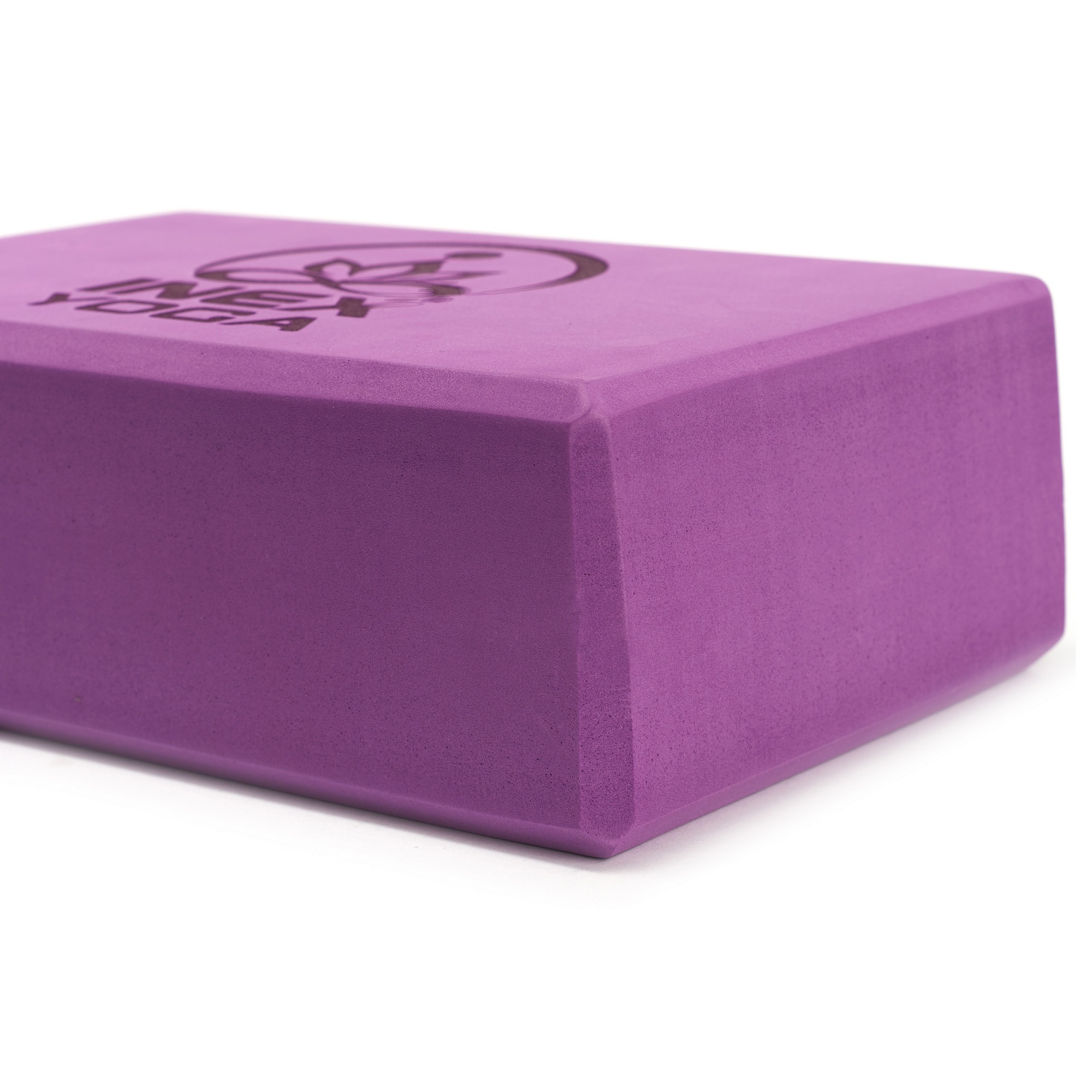 Блок для йоги 23x15x7см Inex EVA Yoga Block 3" YGBK3-PL сливовый 2000_2000