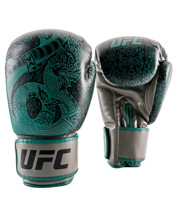 Боксерские перчатки UFC PRO Thai Naga Green, 12oz 578_700