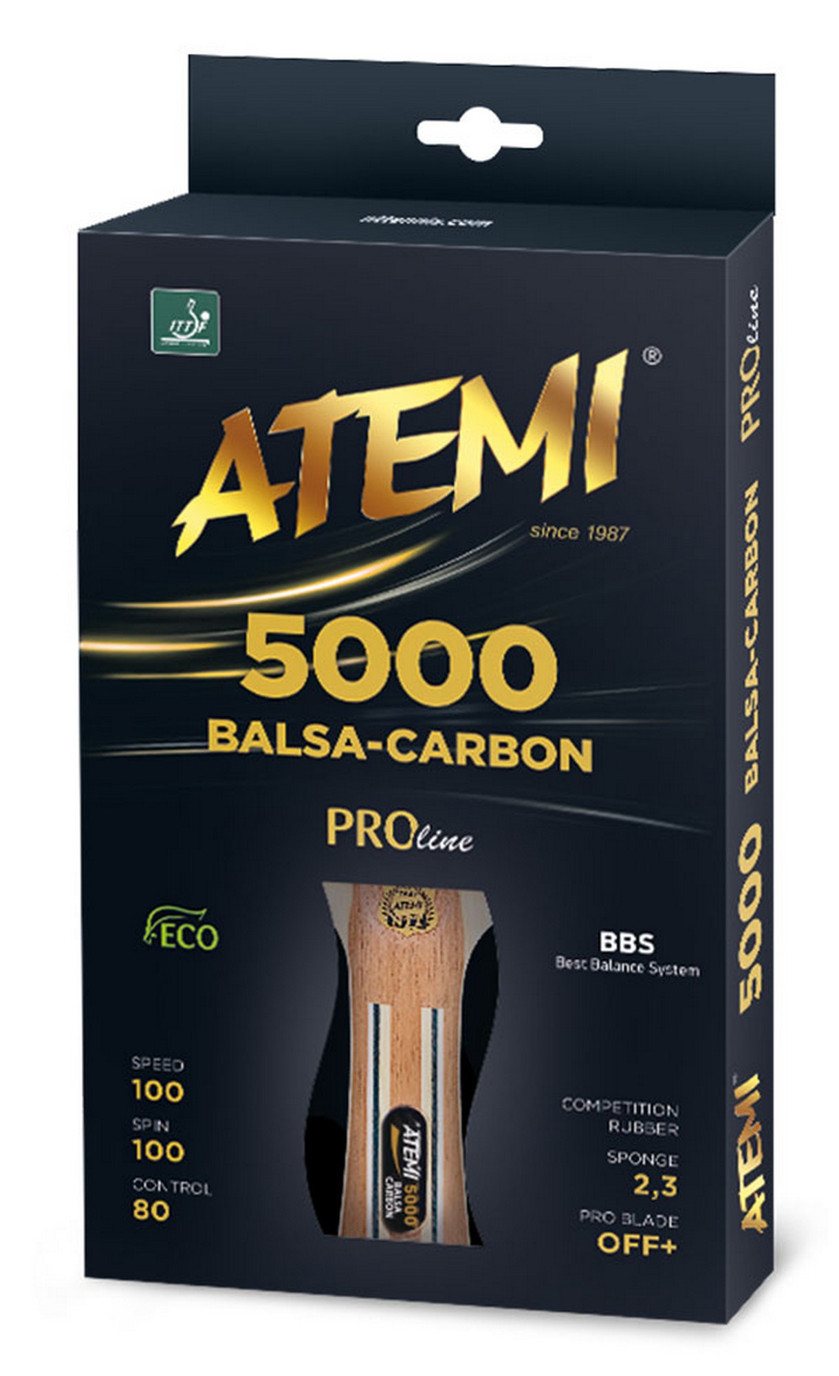 Ракетка для настольного тенниса Atemi PRO 5000 AN 1220_2000