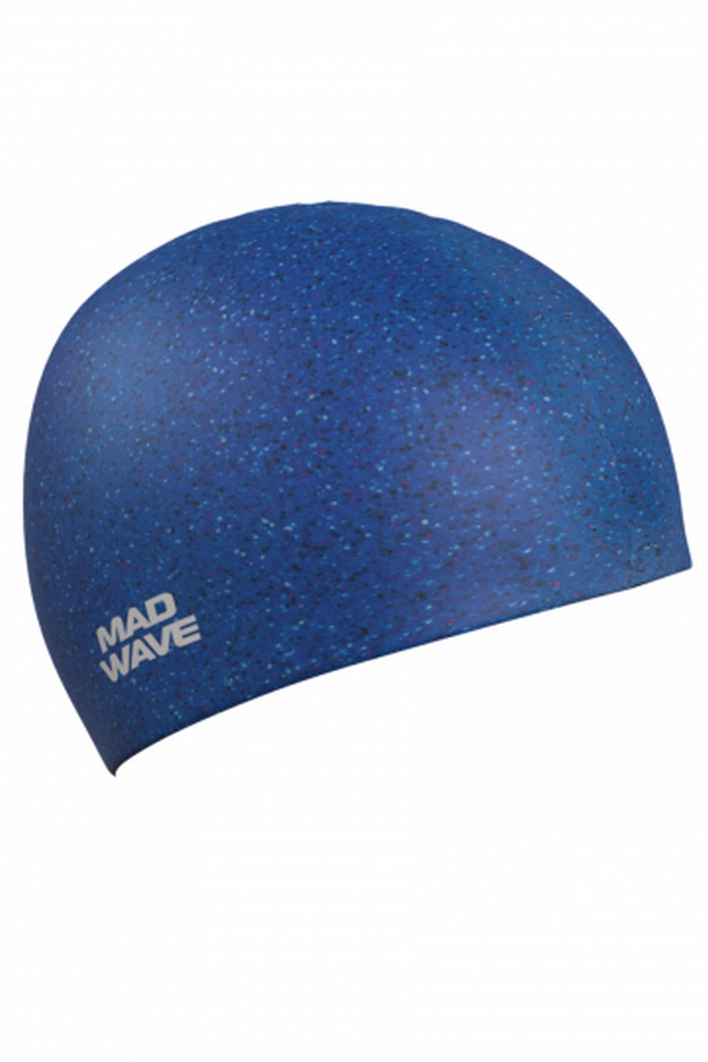 Шапочки для плавания Mad Wave Recycled M0536 01 0 07W синий 800_1200