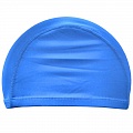 Шапочка для плавания Sportex взрослая текстиль (голубая) C33535 120_120